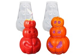 Molde resina velas 3 calabazas HALLOWEEN (1)5